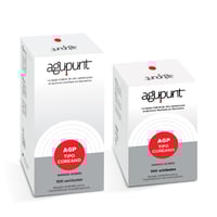 Korean Nadel Agupunt - Griff Stahl Headless, Barren (100 Einheiten)